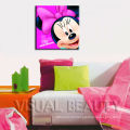 Minnie Pictures Wall Printing Cartoon Painting